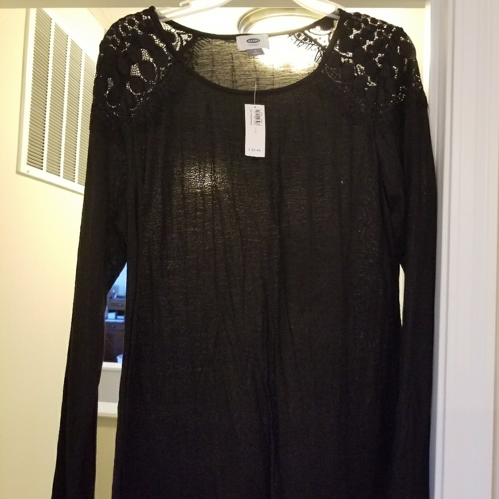 NWT Black Old Navy Blouse
